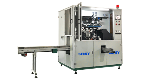 Single Color UV Screen Printer for Round Bottles and Jars
