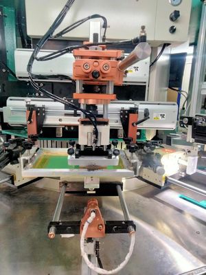 2색 60개/분 완전 자동 스크린 인쇄기