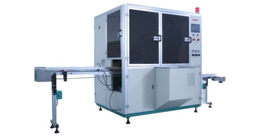 1-색상 분당 50개 자동 병 및 병뚜껑 UV 스크린 인쇄기