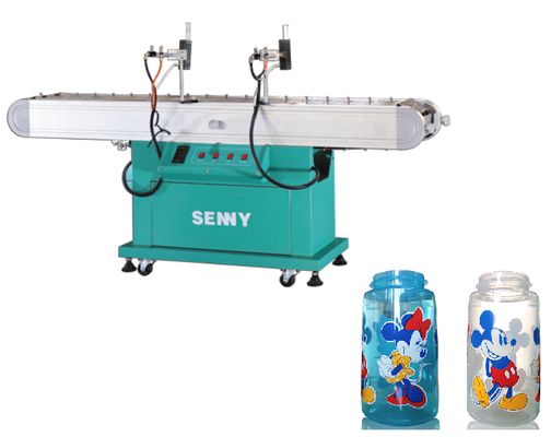 플라스틱 병과 병을 위한 화염 처리 기계로 인쇄 효율을 향상