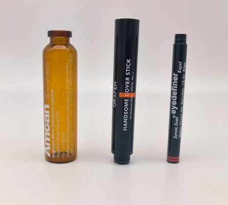 8 워크 스테이션 1색 완전 자동 스크린 인쇄기 (주사기/눈썹 연필용)