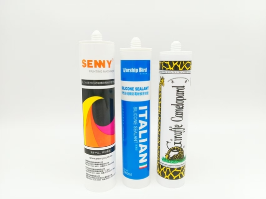 8 컬러 80 pcs/min 자동 밀폐 튜브 UV 인쇄 기계