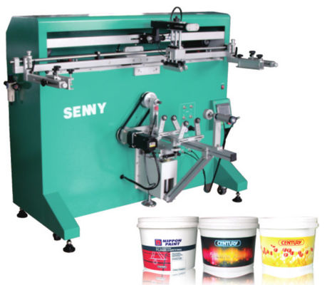 1000X250mm 10pcs/Min Semi Automatic Screen Printing Machine For Bucket