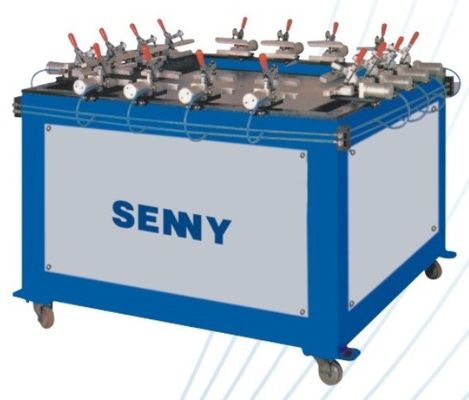 스크린 프린팅 스트레칭 머신 750X750mm Pneumatic 스크린 스트레칭