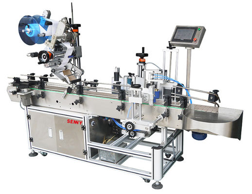 라운드 보틀을 위한 0.6mpa 1.5KW 자동 스티커 라벨태그기계