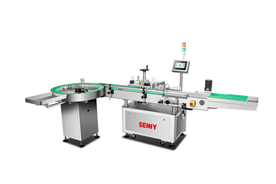 SGS 매일 화학 산업 300pcs / 분 수직 자동 라벨러 기계