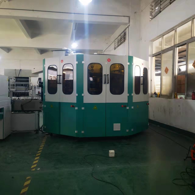 1-8 컬러 60 pcs/Min CNC 컨테이너 UV 회전 스크린 프린팅 기계