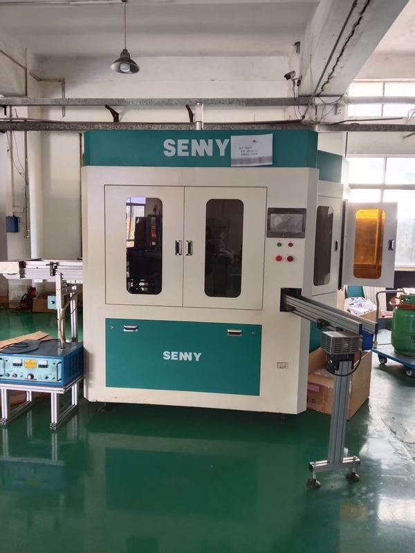 4색 80 pcs/min 소프트 튜브 CNC 자동 UV 스크린 프린팅 기계