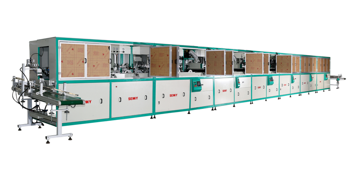 7-25L 플라스틱 원형 버킷 UV 인쇄기 18개/분