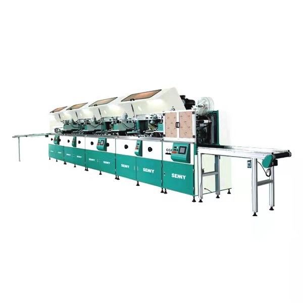 병을 위한 4 색깔 300x250mm 6000 PC / Hr 자동 라벨태그기계