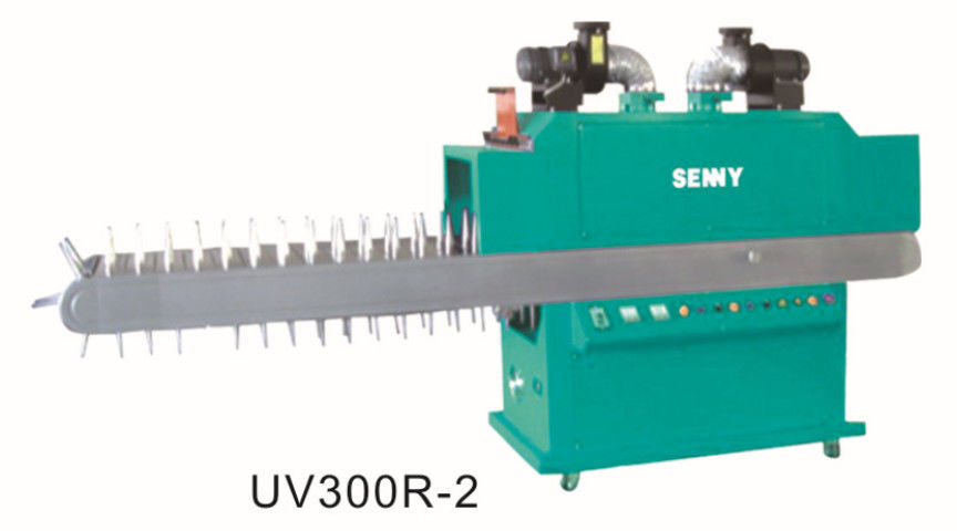 UV 잉크 인쇄 뒤에 있는 9 kw 5000 PC / Hr 가지고 다닐 수 있는 UV 식품보존 처리기 세미 오토매틱